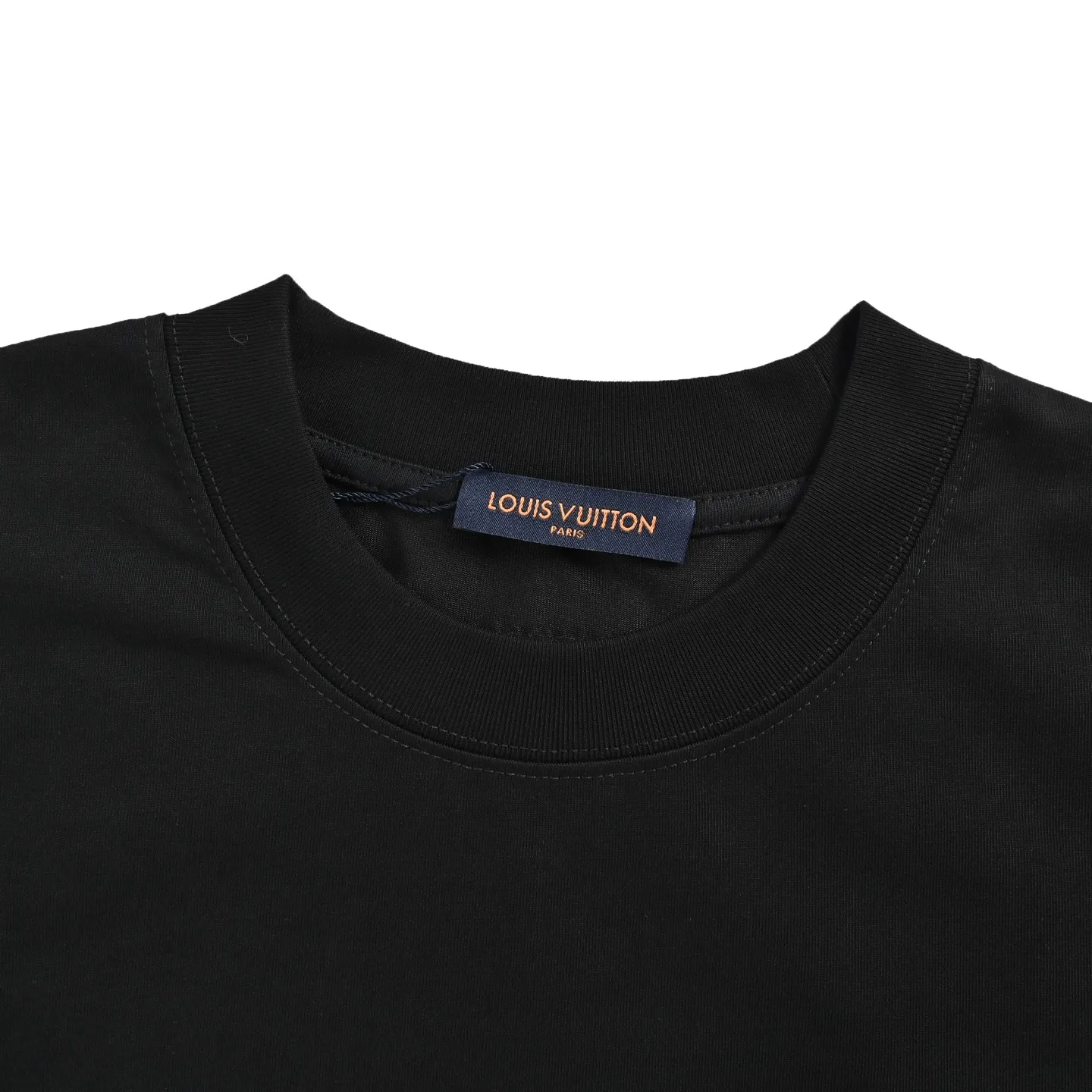 Louis Vuitton/Louis Vuitton colorful logo embroidered short sleeves